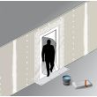 Porte de protection en U zippée en plastique FARTOOLS 212012 photo du produit Secondaire 3 S