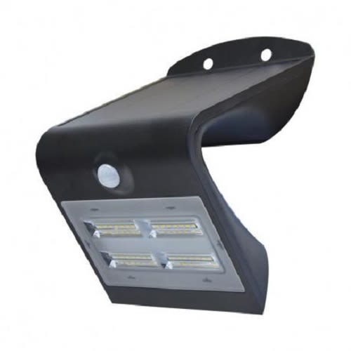Applique murale SUNNY VIGNE LED solaire 4000 K noir + détecteur 1,5 W MIIDEX LIGHTING 70471 photo du produit Secondaire 2 L