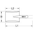 Bêche BRONZEPLUS poignée en D 1250 mm KS TOOLS 963.9631 photo du produit Secondaire 1 S