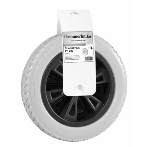 Roue increvable PF 200 400mm - HAEMMERLIN - 309020010 pas cher