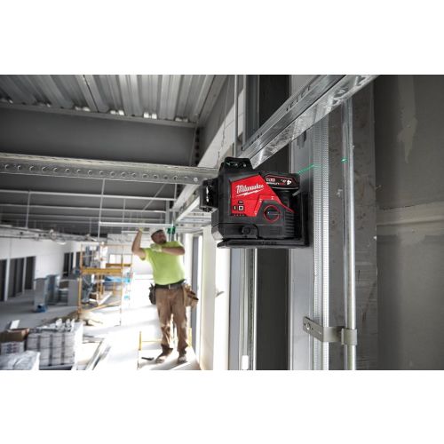 Laser multiligne vert 12V M12™ 3PL-0C (sans batterie ni chargeur) en coffret MILWAUKEE 4933478103 photo du produit Secondaire 4 L