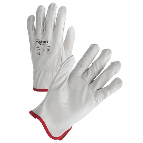 Gants Prime™ en cuir pleine fleur de vachette blanc T9 PIP 68-F002-9 photo du produit