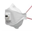 Boîte de 10 masques pliables jetables série Aura™ 9332+ FFP3 NR D avec soupape - 3M - 7100101249 pas cher