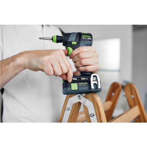 Perceuse-visseuse 18V TXS 18 C 3,0-PLUS + 2 batterie 3Ah + chargeur en coffret Systainer 3 - FESTOOL - 576895 pas cher Secondaire 5 L