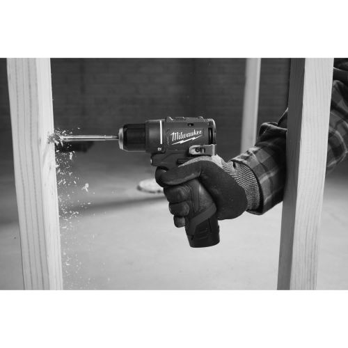 Perceuse-visseuse 12 V M12BLDDRC-202C brushless 10mm 40 Nm + 2 batteries 2 Ah + chargeur - MILWAUKEE - 4933499686 pas cher Secondaire 4 L