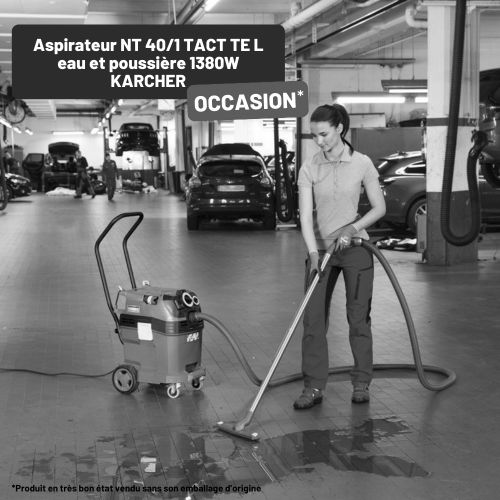 OCCASION aspirateur NT 40/1 TACT TE L eau et poussière 1380 W - KARCHER - 11483110 pas cher Secondaire 4 L