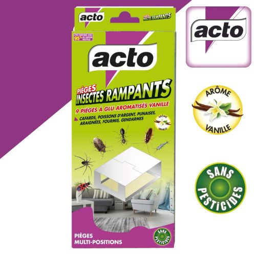 Pièges à glu aromatisé vanille spécial insectes rampants ACTO RAMP6 photo du produit Secondaire 1 L