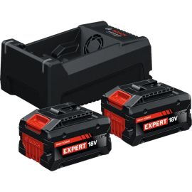 Starter set Bosch EXPERT 2 batteries EXPERT 18V 5.5AH + chargeur GAL 12V/18V-80 - 1600A0373P pas cher Principale M