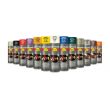 Couche de finition Hard Hat Ral-couleurs noir foncé satin RAL 9005 500ml - RUST-OLEUM - 2176 pas cher