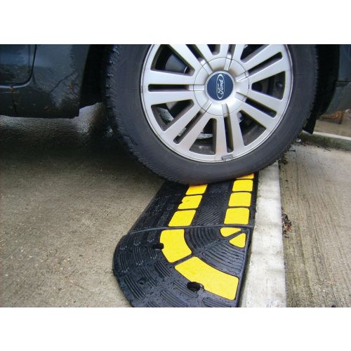 Embout pour rampe de trottoir en caoutchouc 300 x 300 x 100 mm VISO RRD100 photo du produit Secondaire 4 L