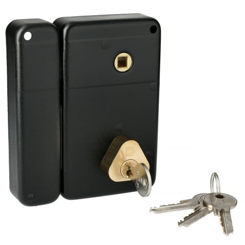 Serrure verticale fouillot ERCY 5G 5 goupilles 40 mm gauche 4 cl&eacute;s HERACLES C5-502711-2 photo du produit Secondaire 1 L