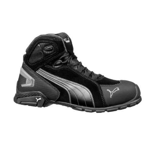 Baskets de sécurité mi-haute RIO MID S3 SRC noir/bleu P39 - PUMA - 632250-T.39 pas cher Secondaire 2 L