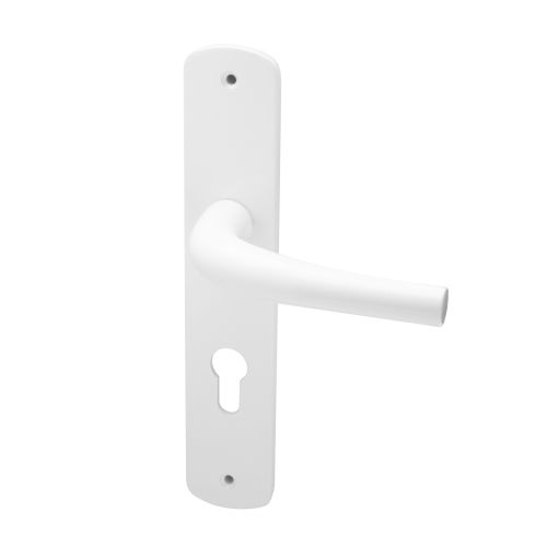 Ensemble sur plaque aluminium SALOME HOME ELEGANCE entraxe 195 mm clé I blanc HERACLES B-SALOME-047 photo du produit Secondaire 3 L