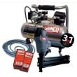 Pack agrafeuse cloueuse 3 en 1 HNS5015P  avec compresseur et tuyau SENCO 111920 photo du produit