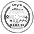 Disque grès cérame D180mm avec bague de réduction 25,4/22,2mm - MEJIX - 180012 pas cher