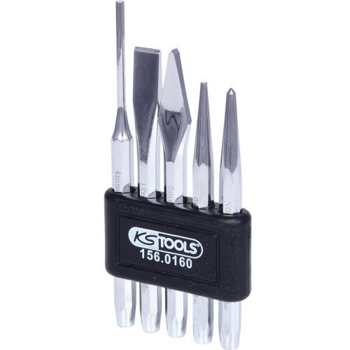 Jeu d'outils de frappe 5 pièces KS TOOLS 156.0160 photo du produit