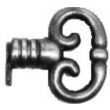 Fausse clé couleur vieux bronze - SELECT HARDWARE - 14456 pas cher