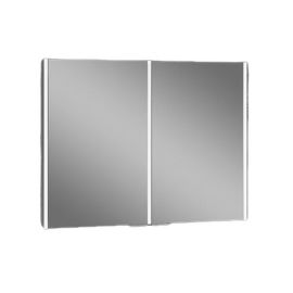 Armoire de toilette aluminium 2 portes modèle JA 80 Pradel - 730089 pas cher Principale M