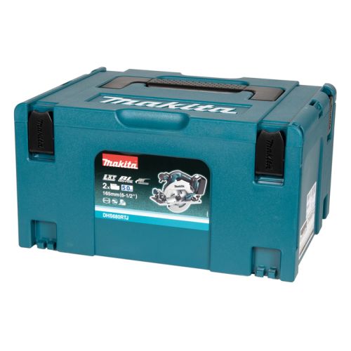 Scie circulaire 18V + 2 batteries 5 Ah + chargeur + coffret MAKPAC MAKITA DHS680RTJ photo du produit Secondaire 12 L