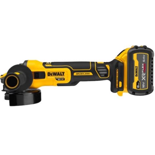 Meuleuse 18 V XR ADVANTAGE BRUSHLESS 125 mm + batterie 6 Ah + chargeur multivoltage + coffret T-STAK DEWALT DCG409T1-QW photo du produit Secondaire 2 L