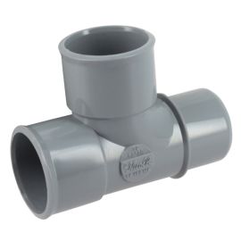 Té pied de biche simple Nicoll mâle femelle 87° D50/32 - TJ38 photo du produit Principale M