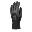 Gant tricot EUROICE EUROTECHNIQUE thermiques nylon double bouclettes enduit PVC noir/gris T10 - COVERGUARD - 6630 pas cher Secondaire 1 S