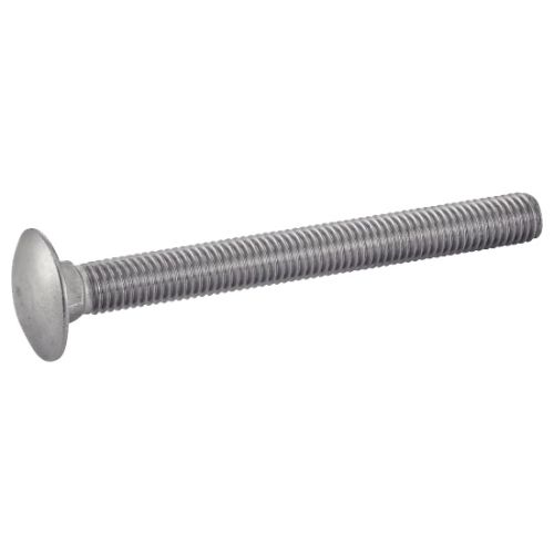 Vis à métaux tête ronde collet carré inox A2 DIN 603 6X50 boîte de 100 - ACTON - 622136X50 pas cher