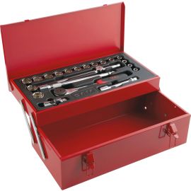 Coffret 1/2'' de 21 outils Sam outillage 6 pans en mm - 75-SH21A pas cher Principale M