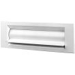 Entrée de courrier isolante blanc RAL 9010 325x30mm - T602E0000 pas cher