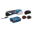 Découpeur-ponceur 18V GOP 18V-28 + 2 batteries Procore 8 Ah + chargeur en L-Boxx BOSCH 06018B600H photo du produit