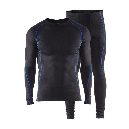 Ensemble sous-vêtements LIGHT noir/bleu roi TXS BLÅKLÄDER 681017079985XS photo du produit