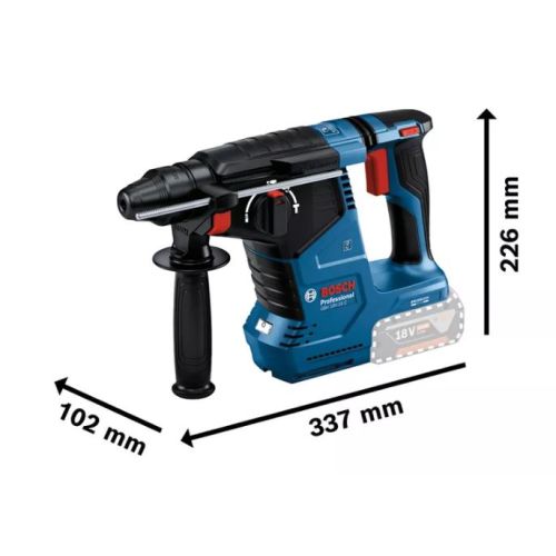 Perforateur SDS-Plus 18V GBH 18V-24 C Professional (sans batterie ni chargeur) - BOSCH - 0611923000 pas cher Secondaire 2 L