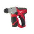 Perforateur SDS Plus 12 V Milwaukee M12 H-202C + 2 batteries 2 Ah + chargeur + coffret MILWAUKEE 4933431340 photo du produit Secondaire 1 S