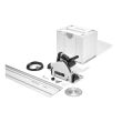 Scie plongeante 1200W TS 55 FEBQ-Plus-FS + rail de guidage en coffret Systainer SYS3 - FESTOOL - 577010 pas cher