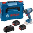 Visseuse à chocs 18V  GDR 18V-160 + 2 batteries ProCORE 5,5 Ah + chargeur + coffret L-BOXX - BOSCH - 06019G5106 pas cher