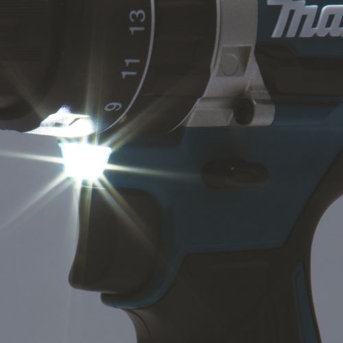 Perceuse visseuse à percussion 18 V + 2 batteries 5 Ah + chargeur + coffret MAKPAC MAKITA DHP484RTJ photo du produit Secondaire 8 L