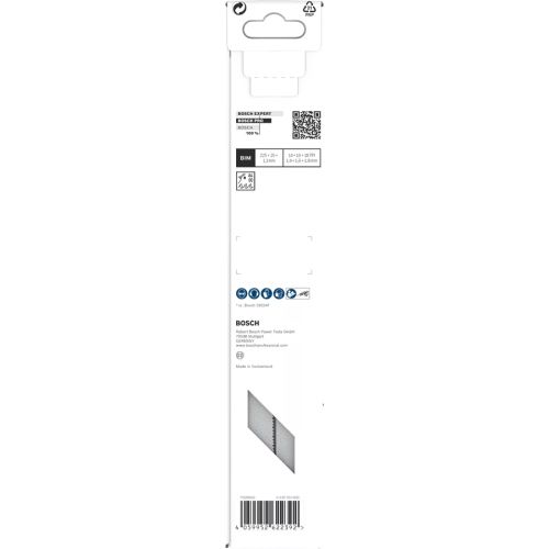 5 lames de scie sabre PRO Medium-Thick Metal precise S1137BEF 225 x 25 x 1,1 mm BOSCH 2608658994 photo du produit Secondaire 14 L