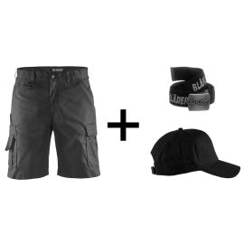 Lot short Maintenance + ceinture + casquette Bl&aring;kl&auml;der pas cher Principale M