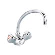 Mélangeur évier SUPRA monotrou bec pivotant GROHE 31814000 photo du produit