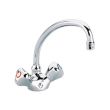 Mélangeur évier SUPRA monotrou bec pivotant GROHE 31814-000 photo du produit