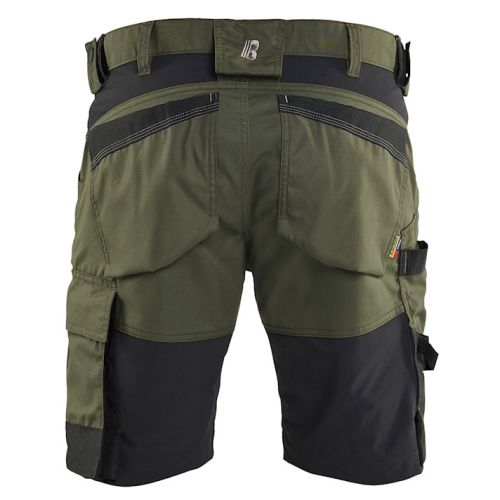 Short stretch 2D vert forêt/noir T38 - BLÅKLÄDER - 175318324298C44 pas cher Secondaire 1 L