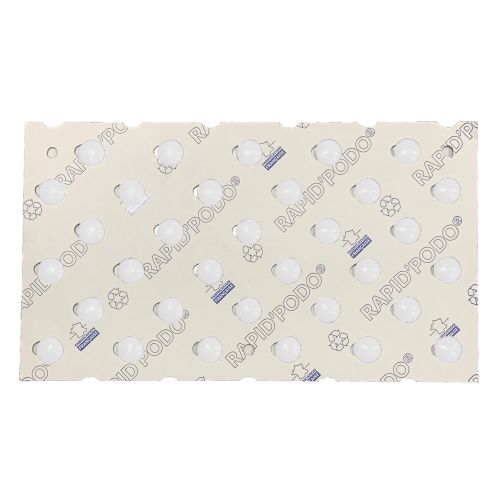 Kit 165 pastilles podotactiles RAPID'PODO adhésifs intérieur blanc WATTELEZ 630099BADH photo du produit