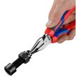 Pince universelle 1/2 ronde 185 mm KNIPEX 08 22 185 photo du produit Secondaire 3 S