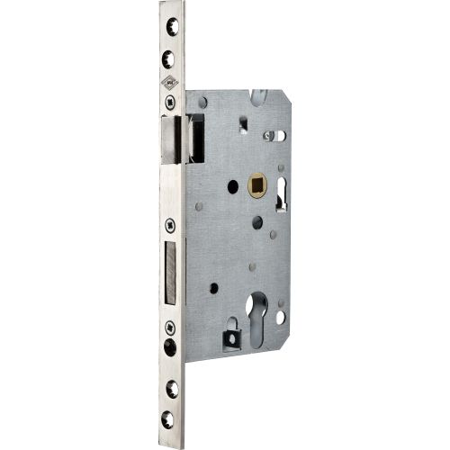 Serrure à larder LIONA à profil européen et bout carré axe 80mm gauche - JPM - 920000-04-2A pas cher