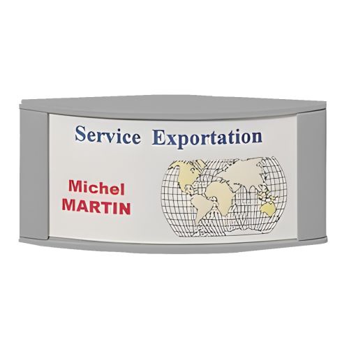 Support de signalétique Pilot argent 150 x 210 mm VACHETTE 046559 pas cher Secondaire 1 L