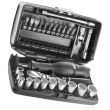 Coffret de douilles et d'accessoires 12 pans 1/4'' 27 pi&egrave;ces - FACOM - RL.NANO112 pas cher