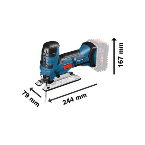 Kit 6 outils 18 V (GSR55/GBH22/GWS10/GSA18/GST18/GKS57) + 3 batteries 4 Ah + chargeur BOSCH photo du produit Secondaire 10 L