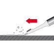 Grattoir plat 100 mm lame reversible FARTOOLS 212000 photo du produit Secondaire 1 S