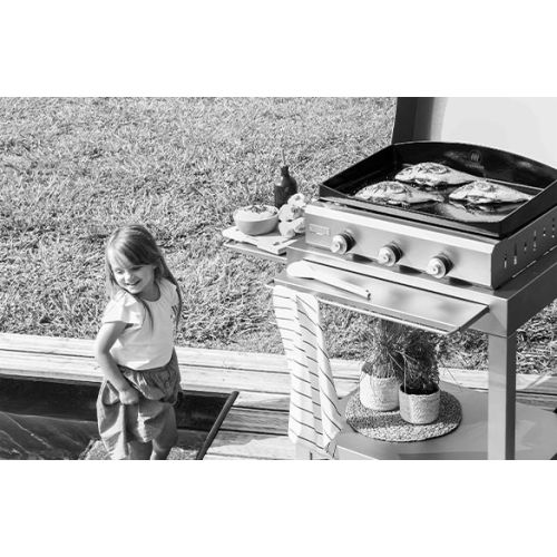 Plancha AMALIA Silver edition 360 inox + chariot et couvercle - LEMARQUIER - PCEi360iCV2 pas cher Secondaire 3 L