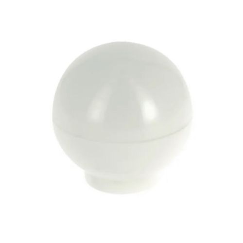 Bouton boule de diamètre 30 mm plastique finition blanc CADAP B0340/30/5S photo du produit Principale L